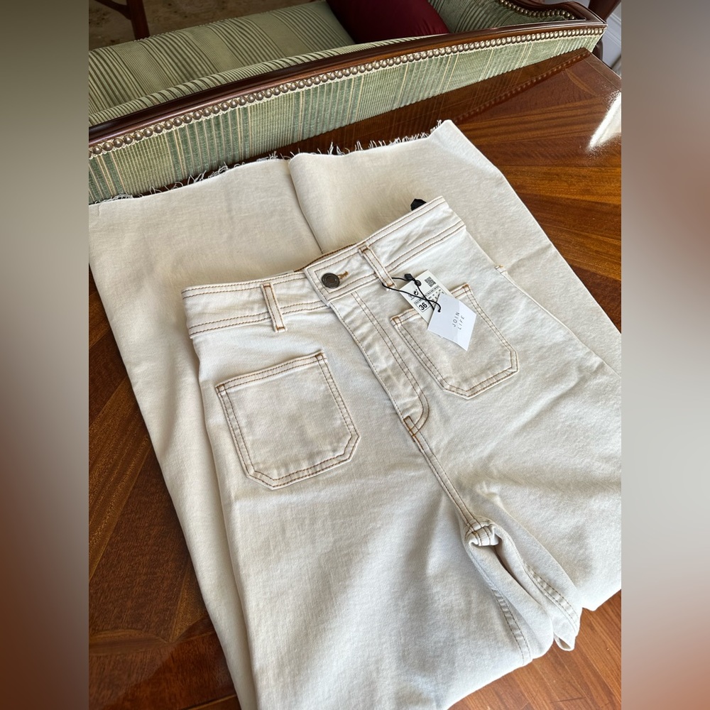 NWT Zara Marine ZW Marine Jeans Marine Pants RARE sold out Size 4 36